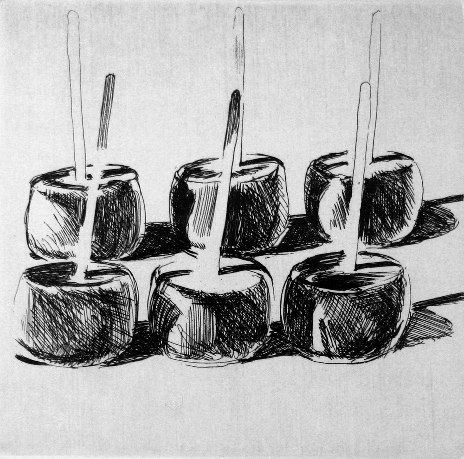 Wayne Thiebaud, Delights, 1964