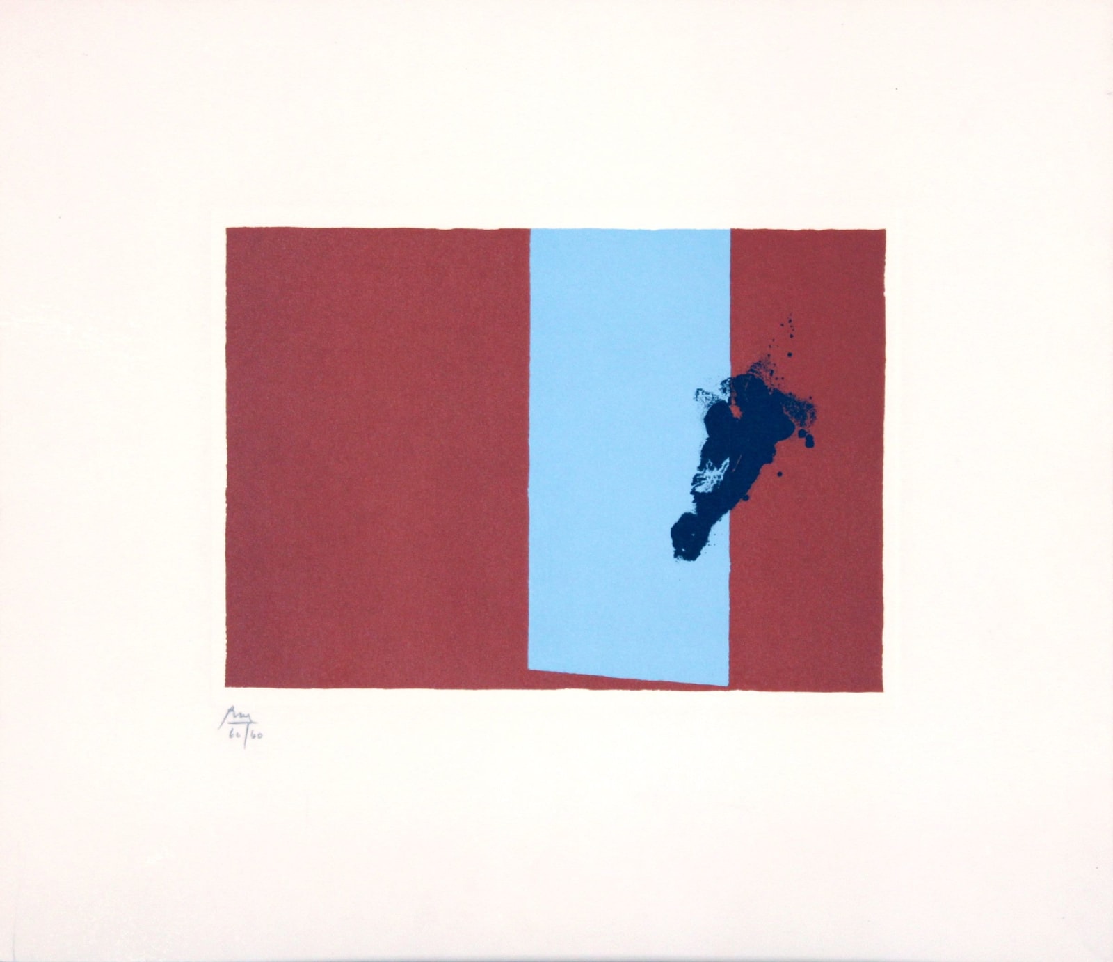 Robert Motherwell, Autumn, from Paris Suite III (E. + B. 233), 1980
