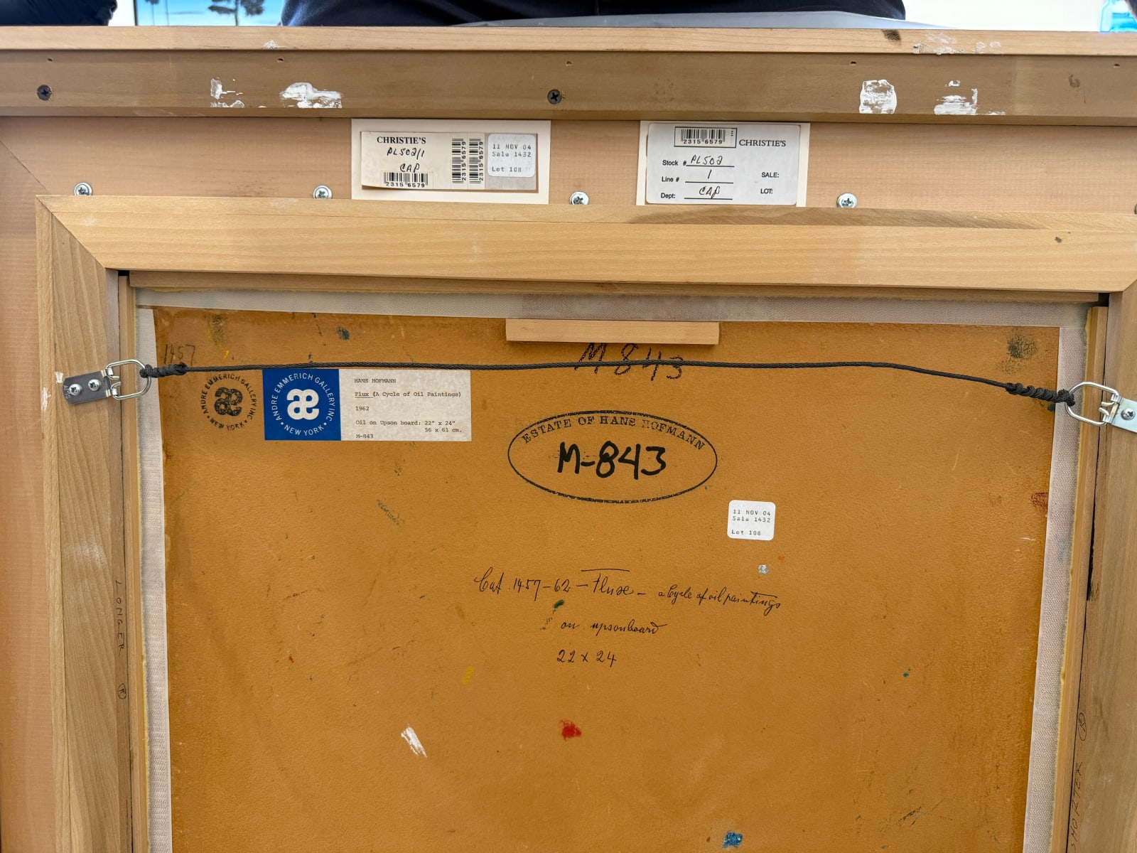 Hans Hofmann, Fluse No. 10: a cycle of oil paintings, 1961