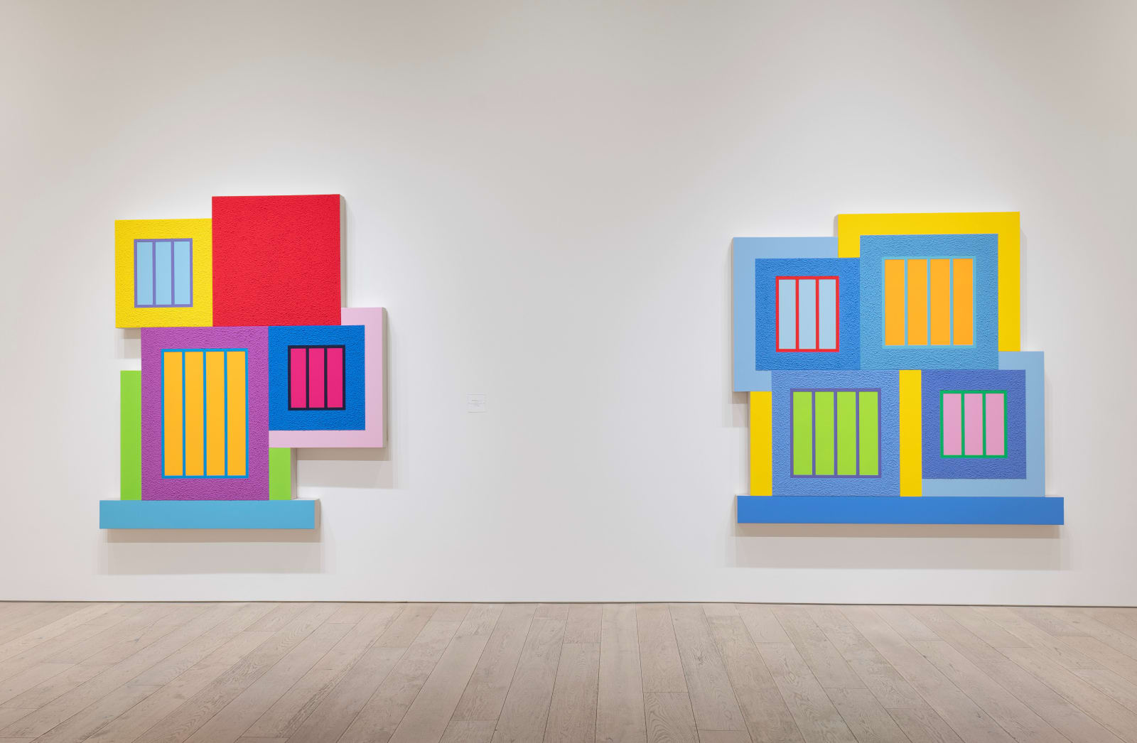 Peter Halley, False Front, 2024