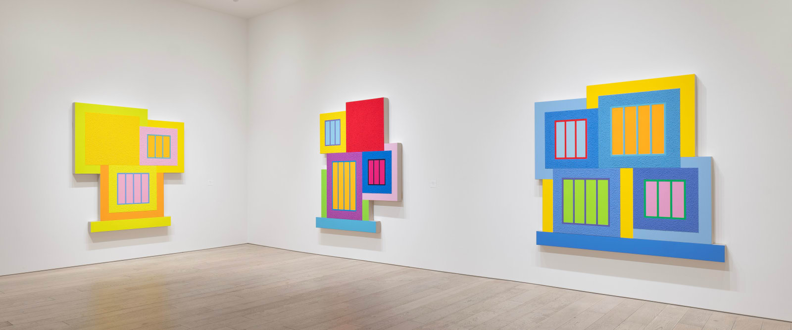 Peter Halley, Incoming, 2024