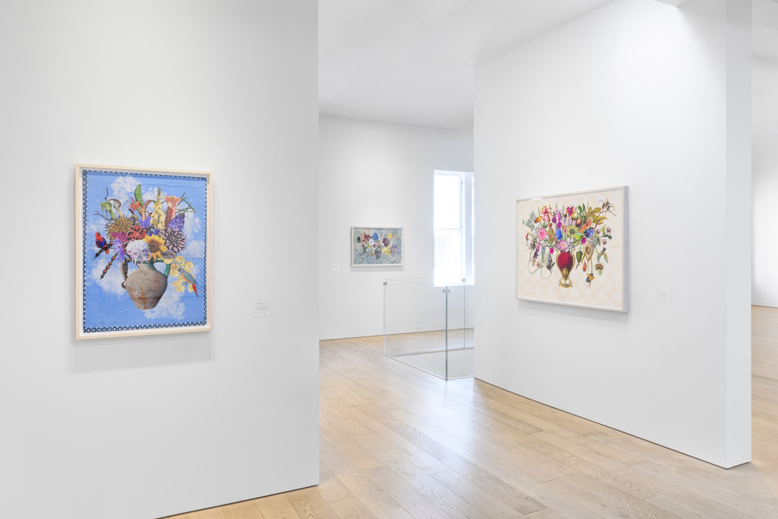 Jane Hammond, French Sang de Boeuf and Gilt Bronze Centerpiece with Camellia, Crimson Topaz and Pokeberries, 2025