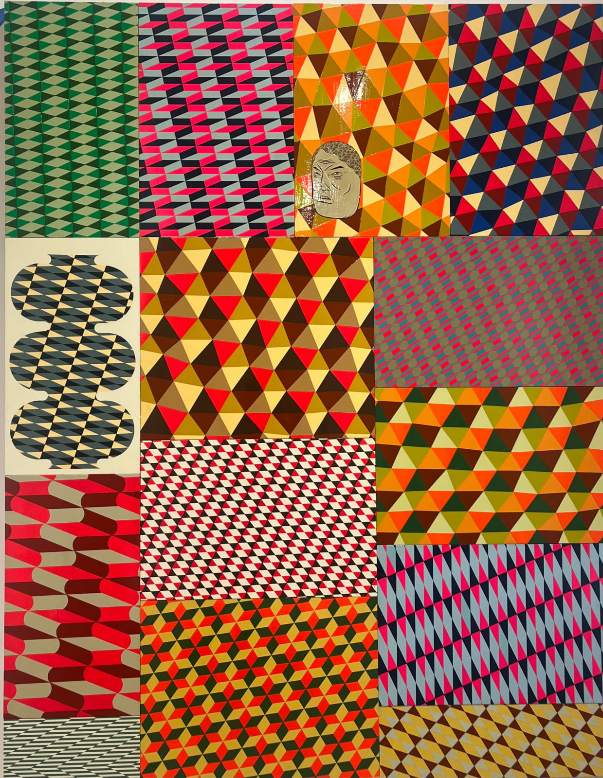 Barry McGee, 1 Vase/1 Head, 2024