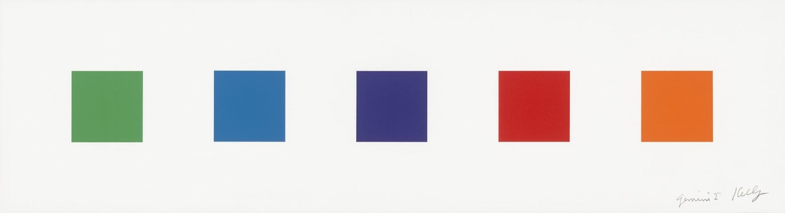 Ellsworth Kelly, Color Squares 2, 2011