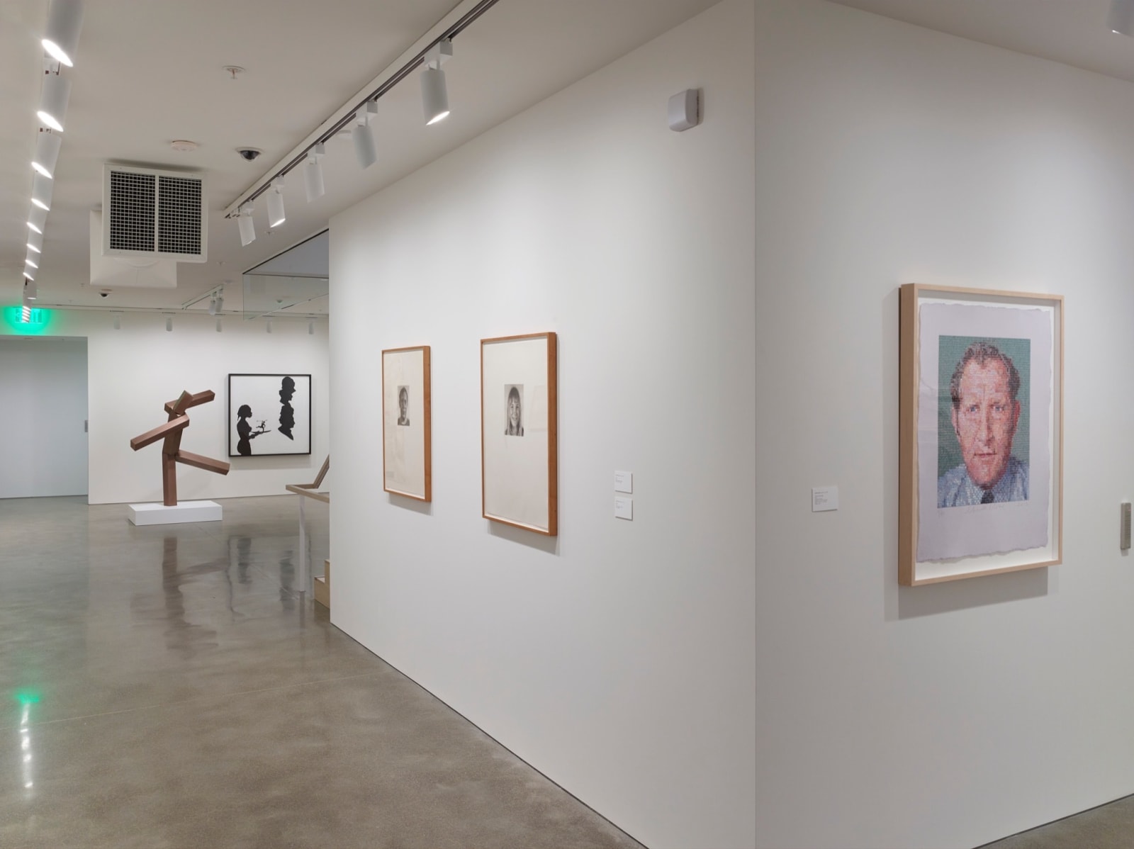 Chuck Close, Nat/Felt Hand Stamp, 2012