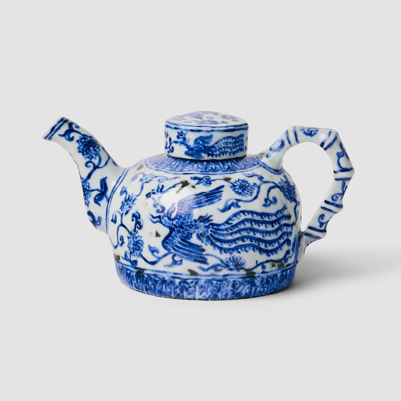 Stephanie H. Shih, Teapot with Phoenixes, Ming Dynasty, Yongle Period, 2019