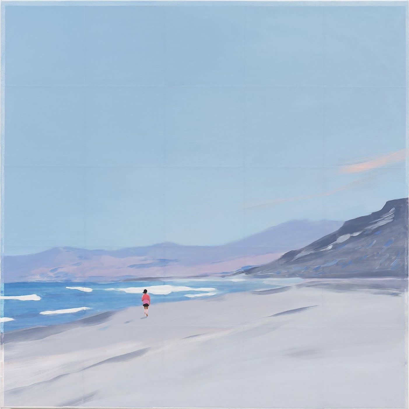 Isca Greenfield-Sanders, Purple Beach, 2018