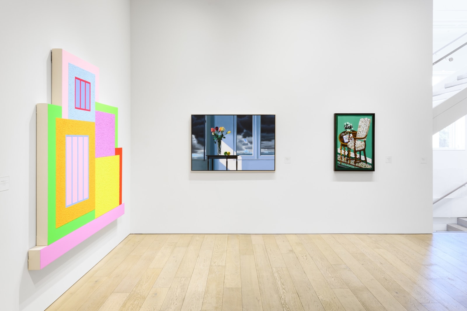 Bruce Cohen, Interior with Roses and White Clouds, 2025