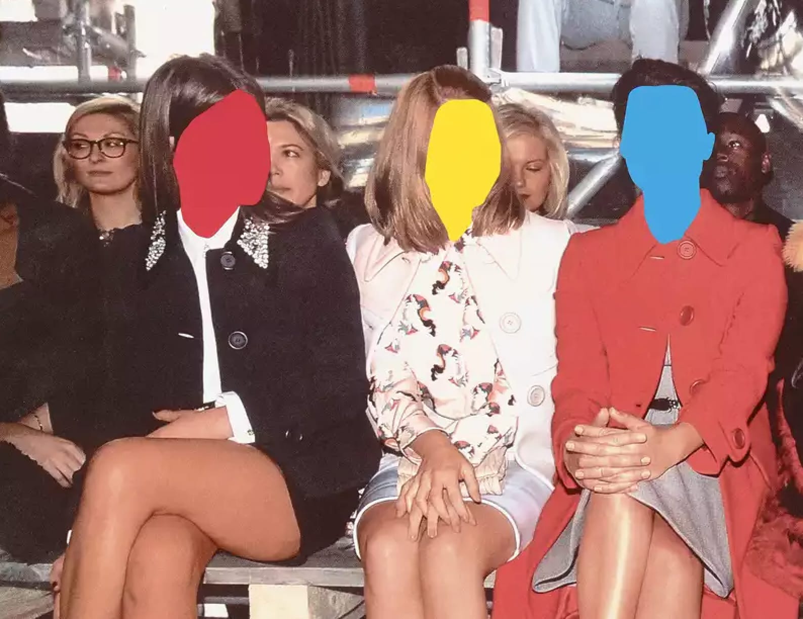 John Baldessari, Numbered Legs, 2015