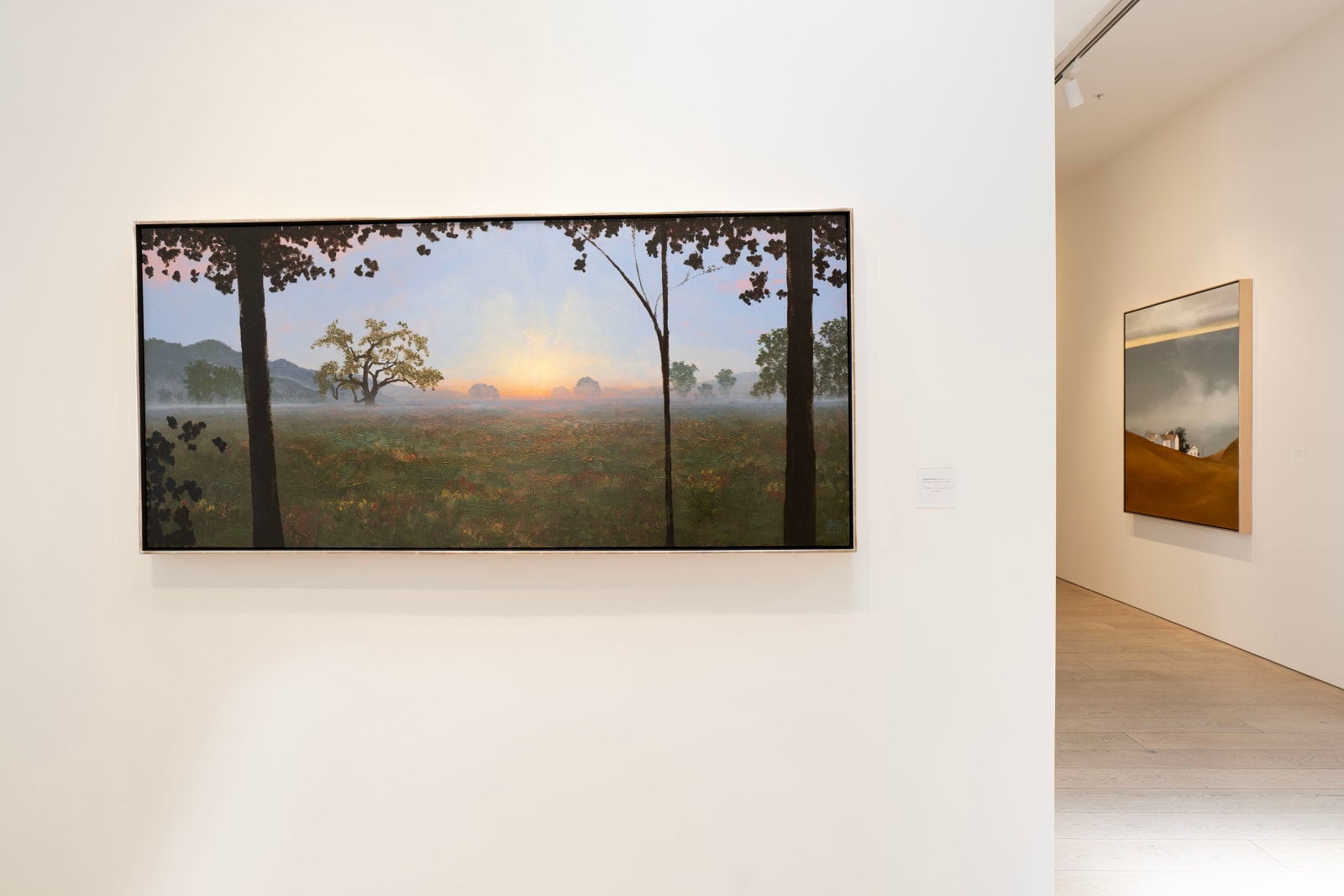 Stephen Hannock, Napa Dawn for G.B. (Mass MoCA #344), 2022