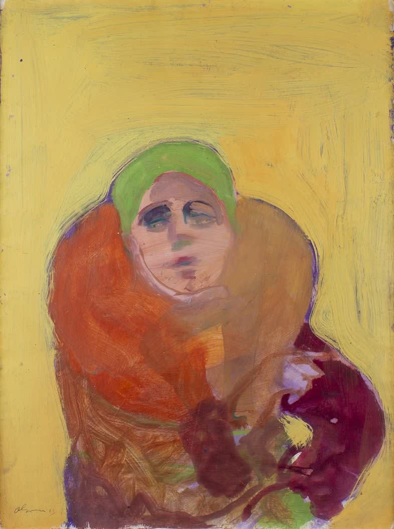 Nathan Oliveira, Seated Flapper, 1961