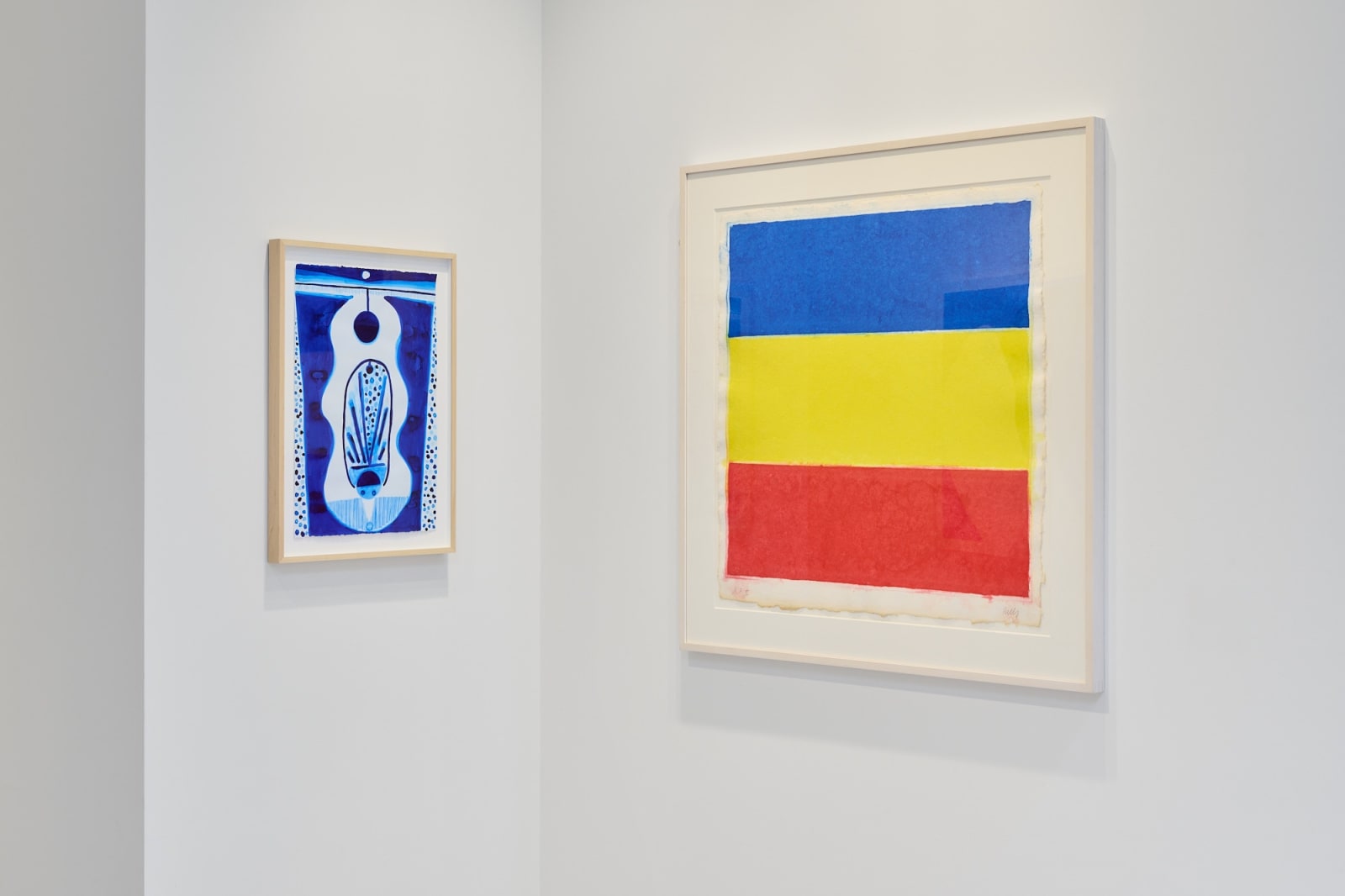 Ellsworth Kelly, Colored Paper Image XVI (Blue, Yellow, Red), 1976