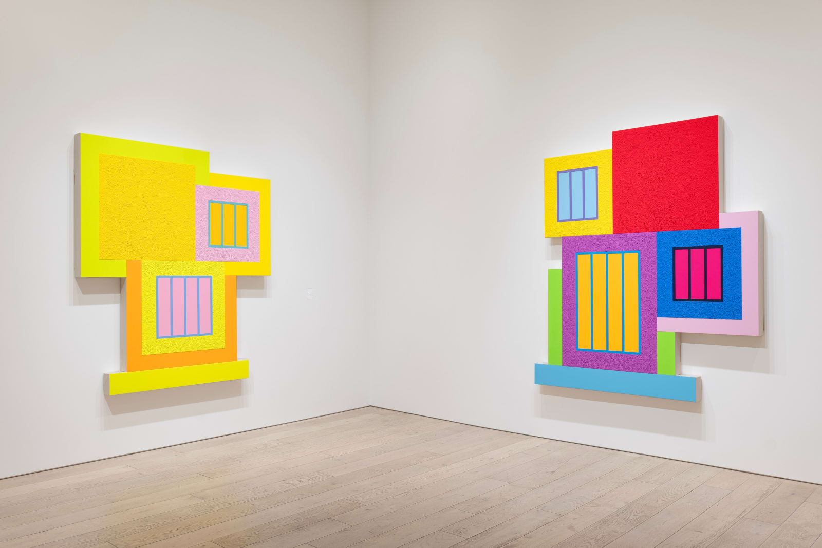 Peter Halley, False Front, 2024