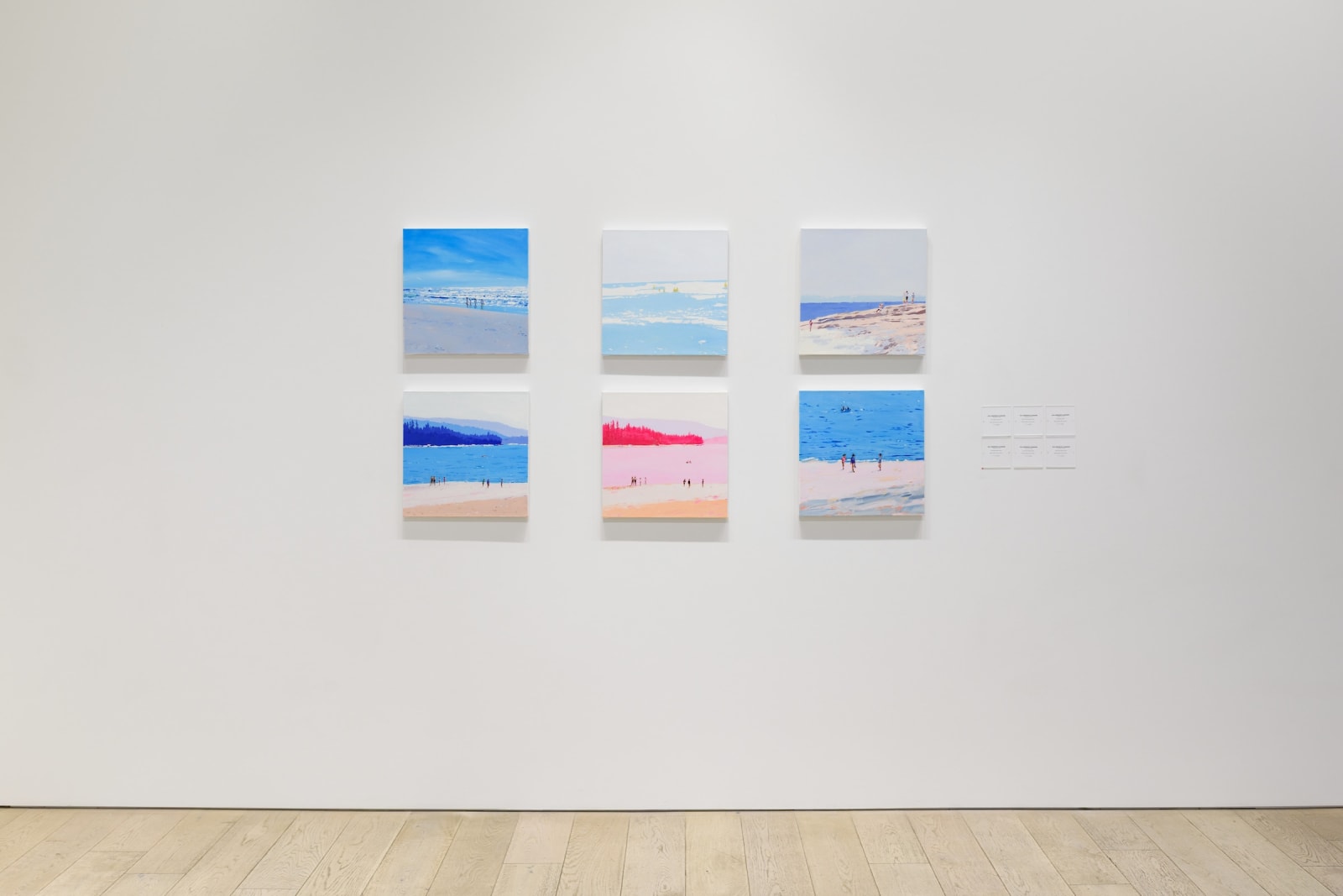 Isca Greenfield-Sanders, Four Figures Beach, 2024