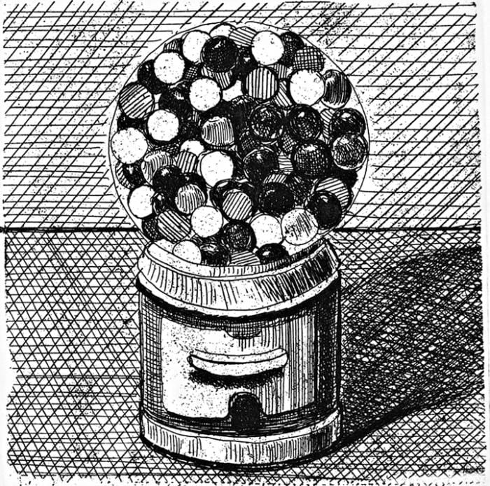 Wayne Thiebaud, Delights, 1964