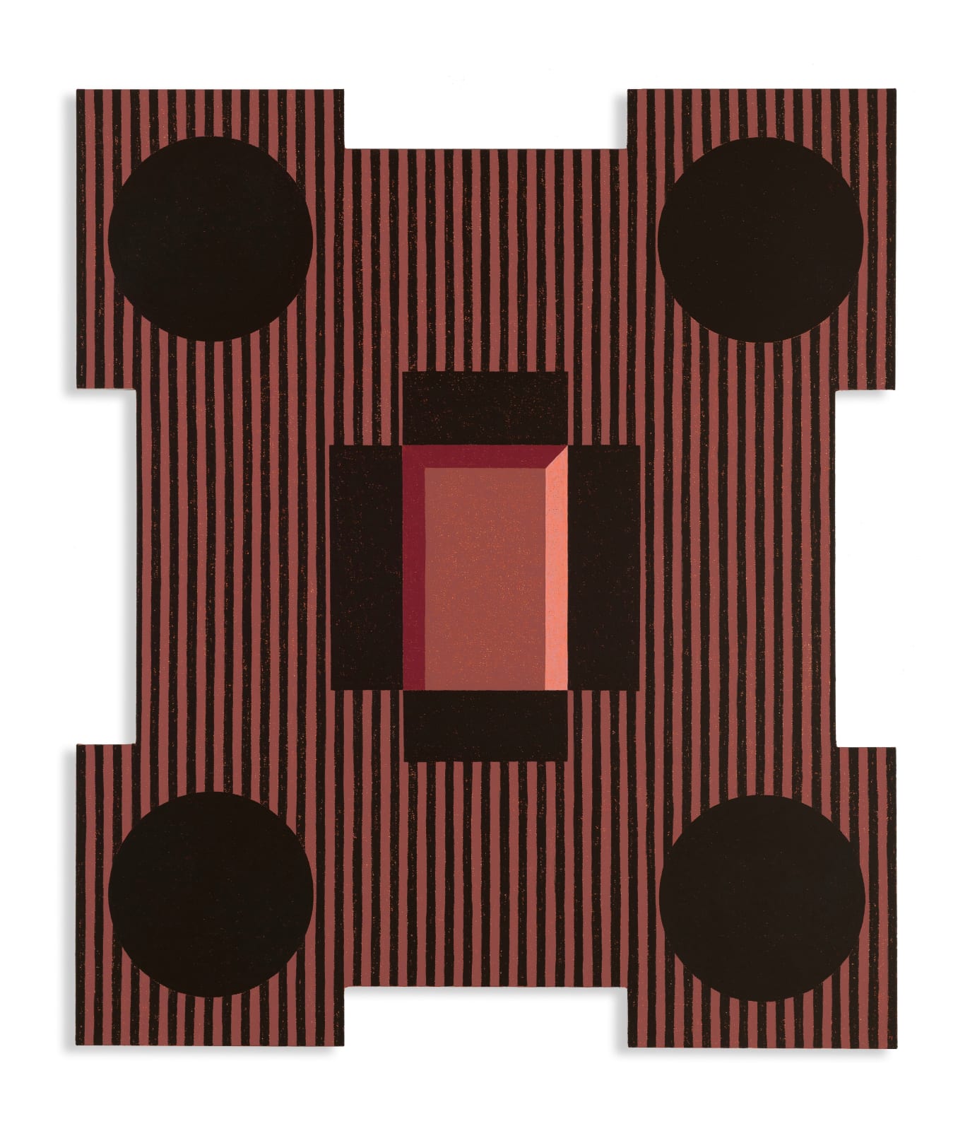 Matt Kleberg, Frame (Rosso), 2025