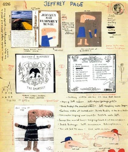 Marcel Dzama, Untitled (sketchbook page 6), 2002