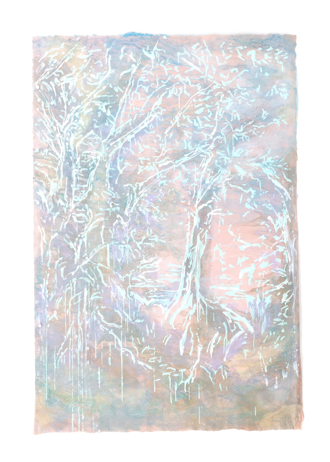 Diana Al-Hadid, Trees Turn Paper Back to Trees, 2024