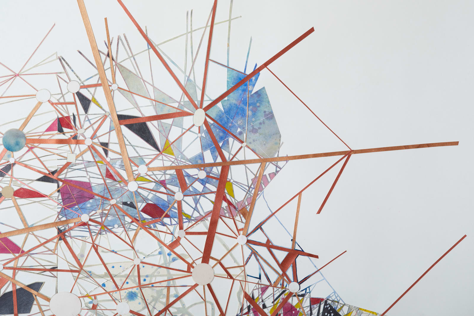 Val Britton, Cosmic Structure, 2021