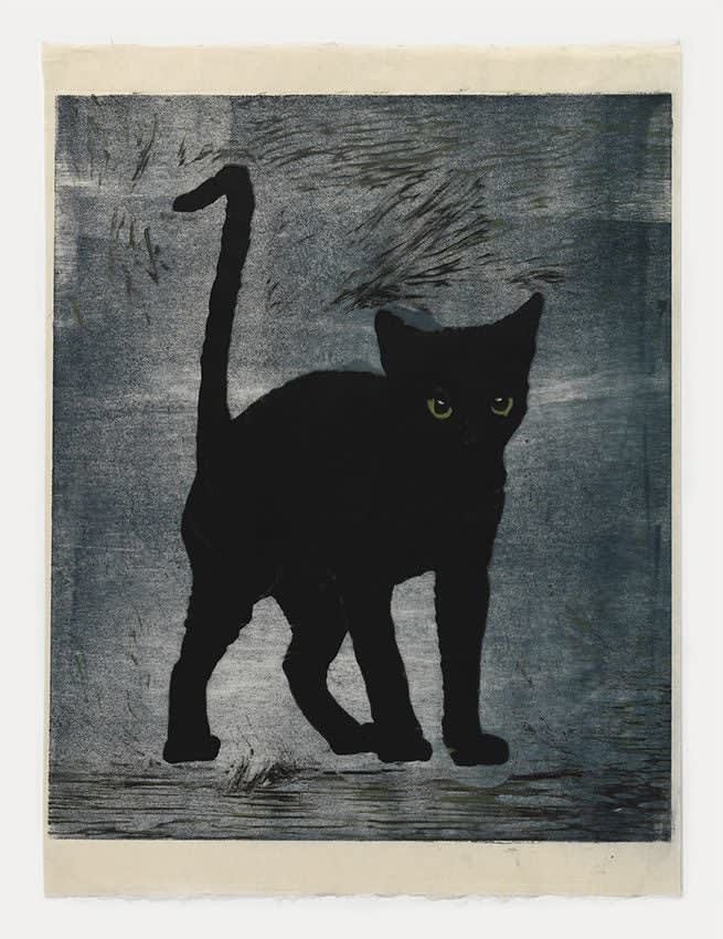 Mamma Andersson, Black Cat, 2015