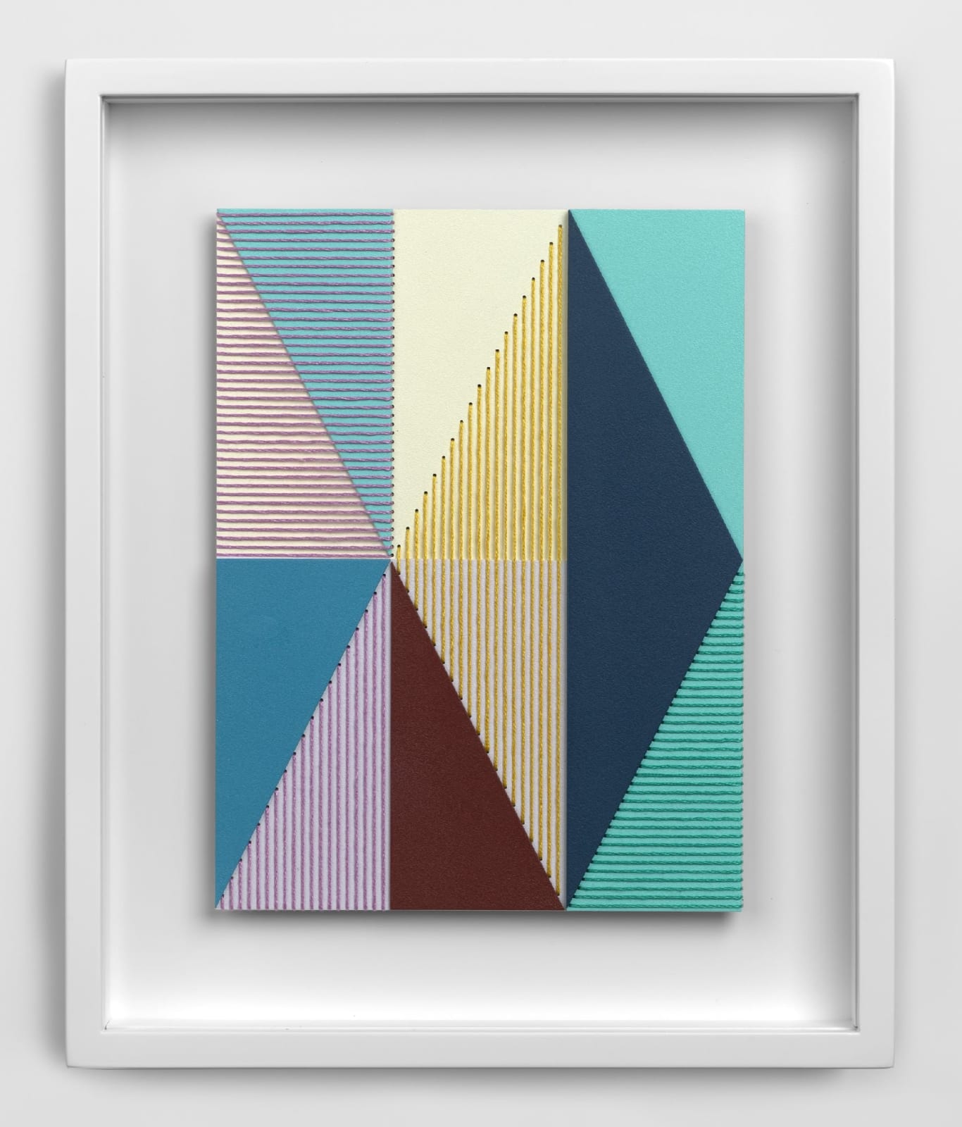 Lucy Williams, Threaded Collage, 2022