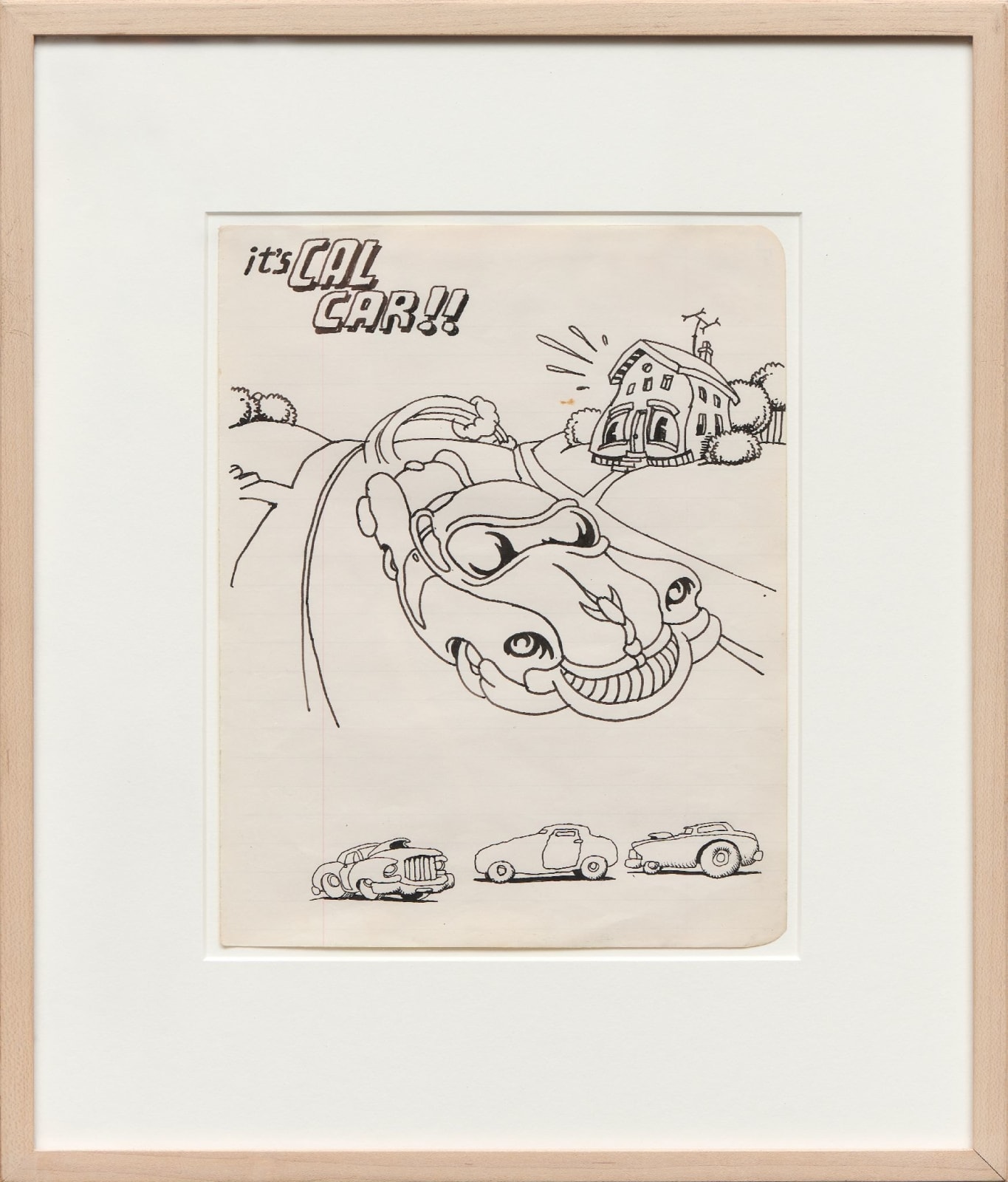 Robert Crumb, It's Cal Car, 1967-69