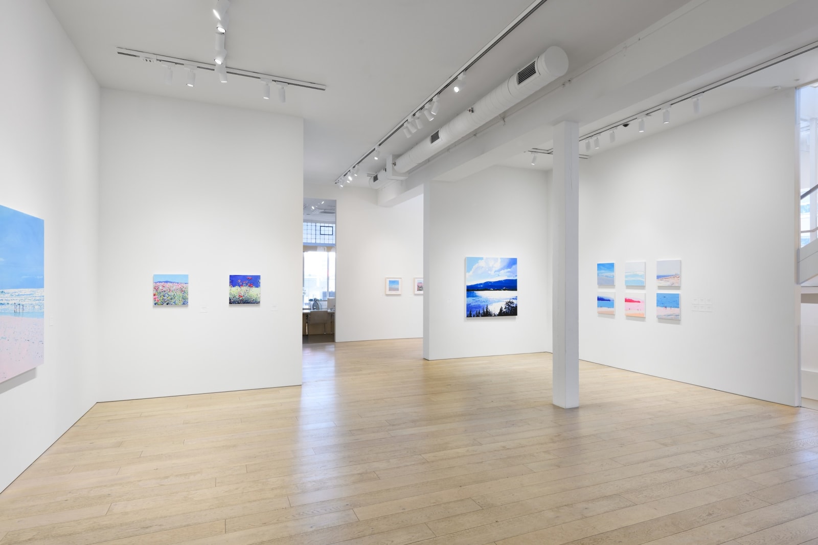 Isca Greenfield-Sanders, Pink Wildflower Field, 2025