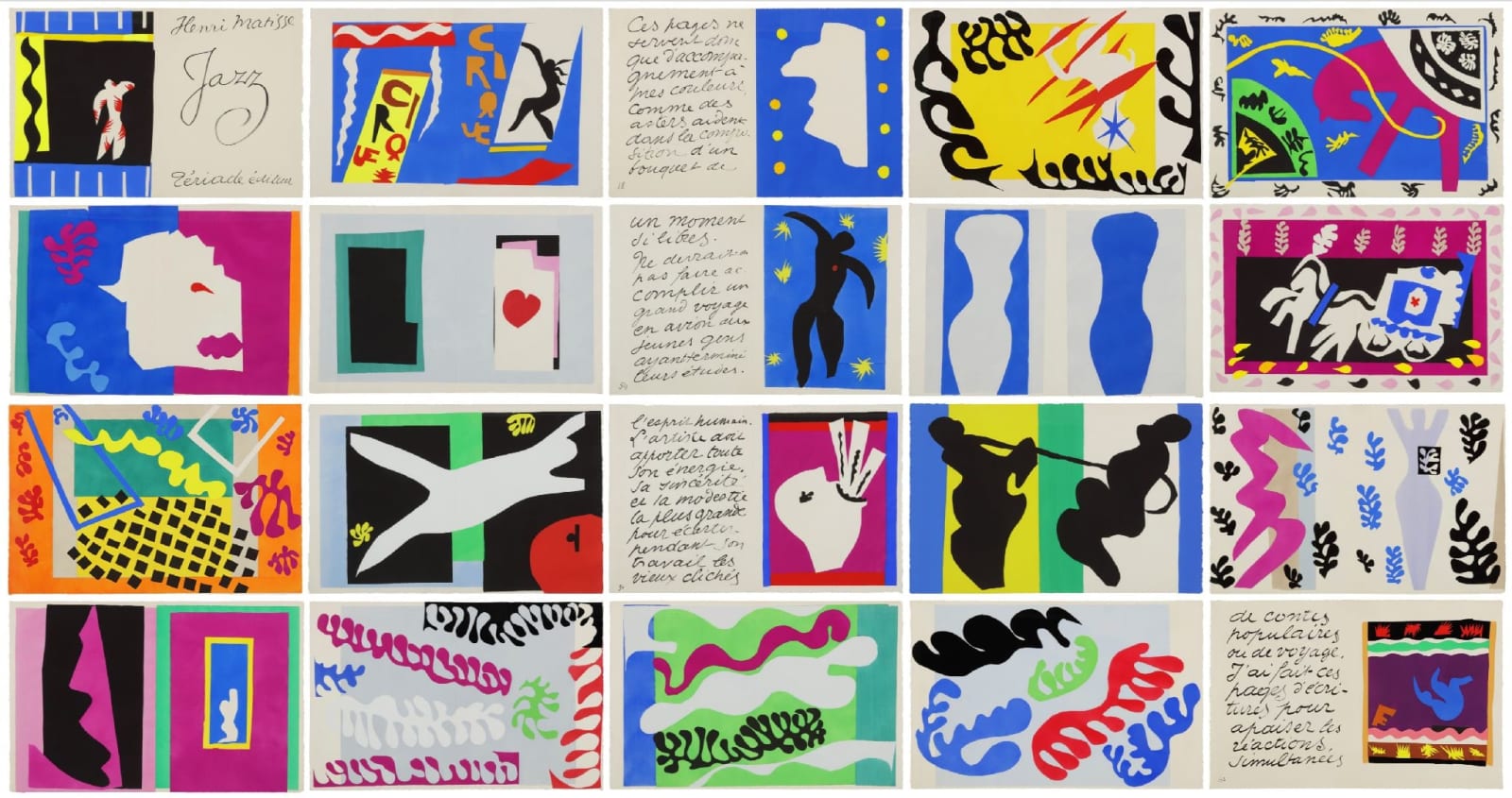 Henri Matisse, Jazz, 1947