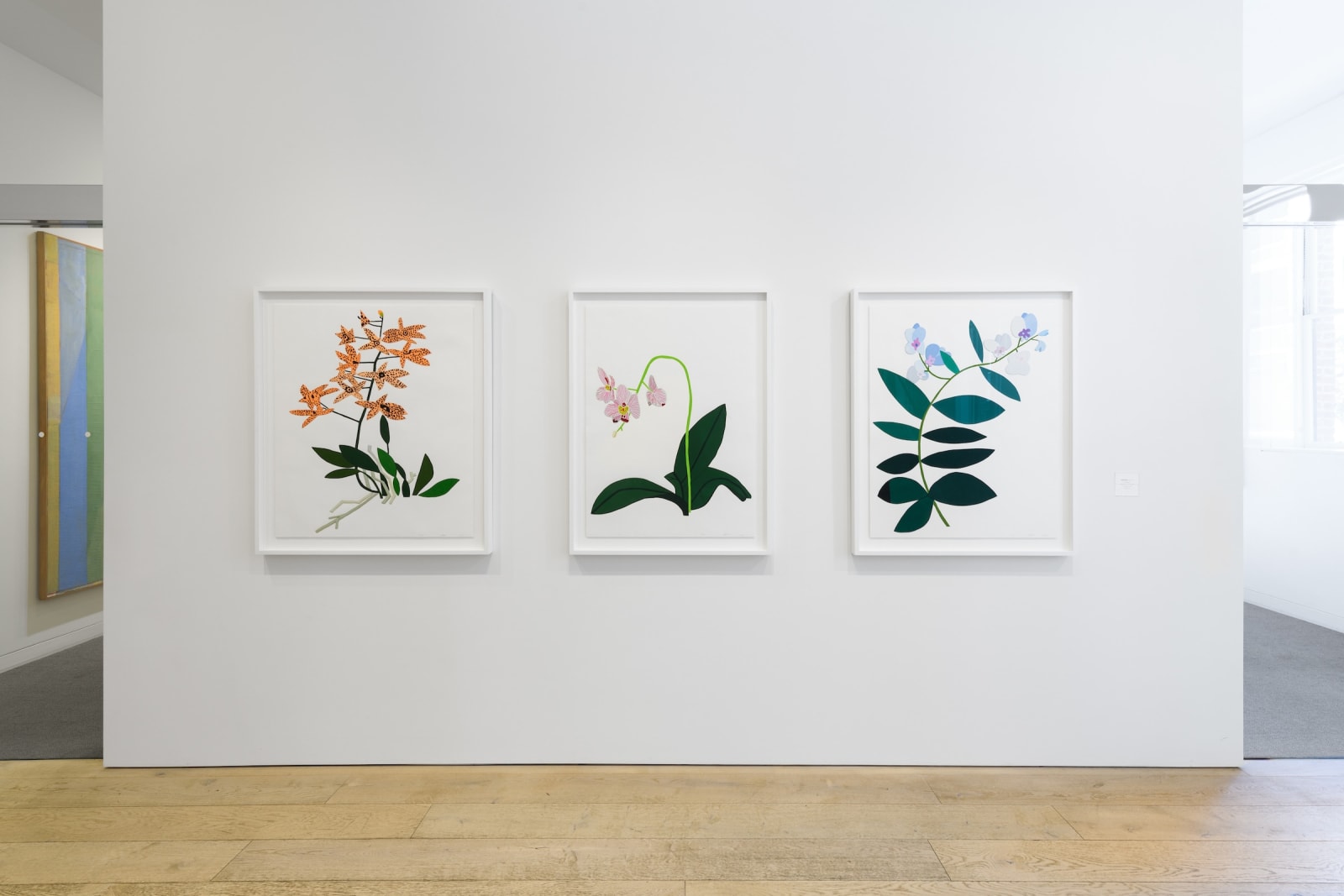 Jonas Wood, Three Clippings, 2018