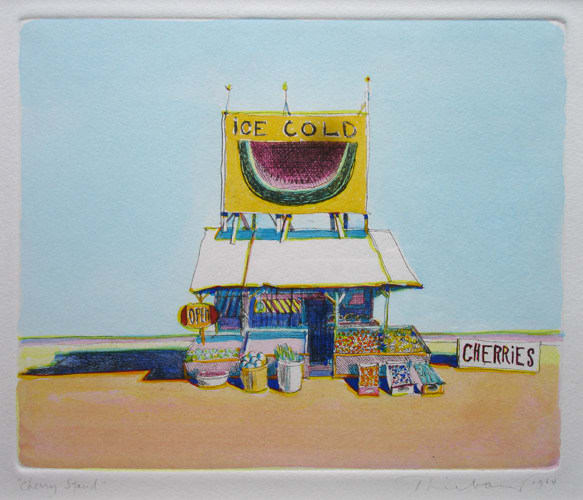 Wayne Thiebaud, Cherry Stand, 1964
