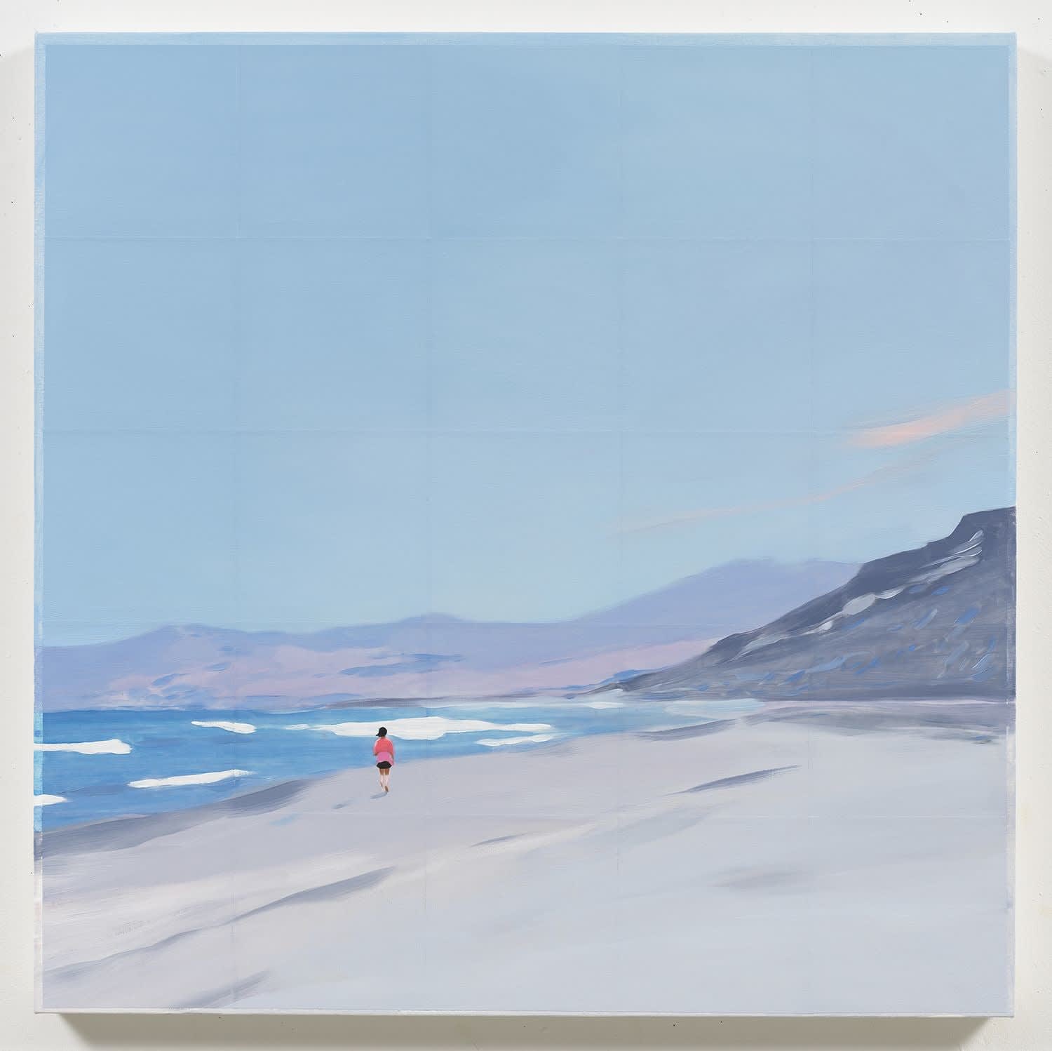 Isca Greenfield-Sanders, Purple Beach, 2018