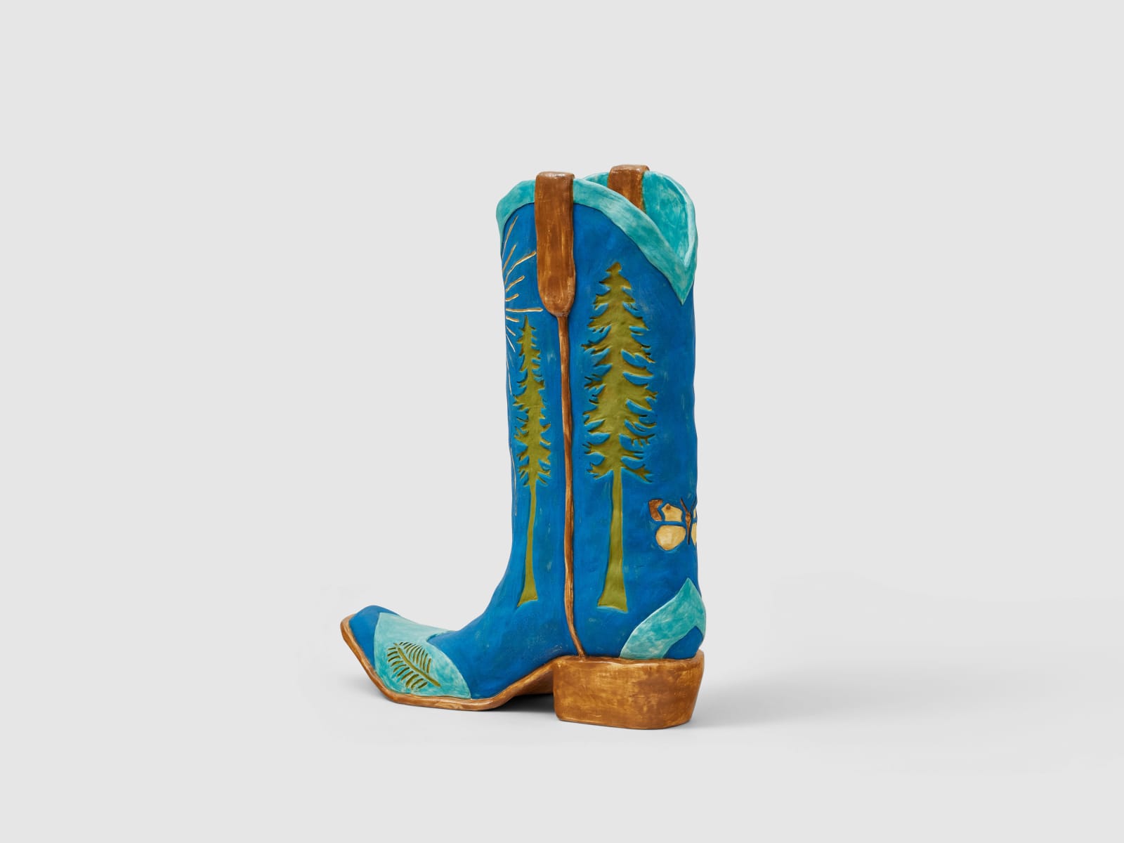 Stephanie H. Shih, Cowboy Boot (Redwood Forest), 2024