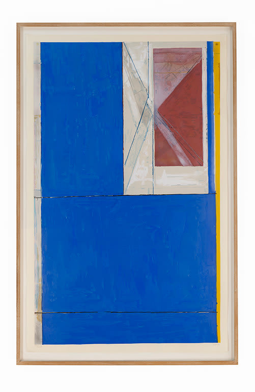 Richard Diebenkorn, Blue, 1984