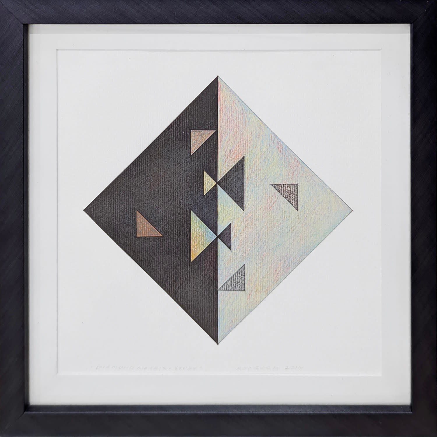Roy Good, Diamond Matrix - Study, 2017
