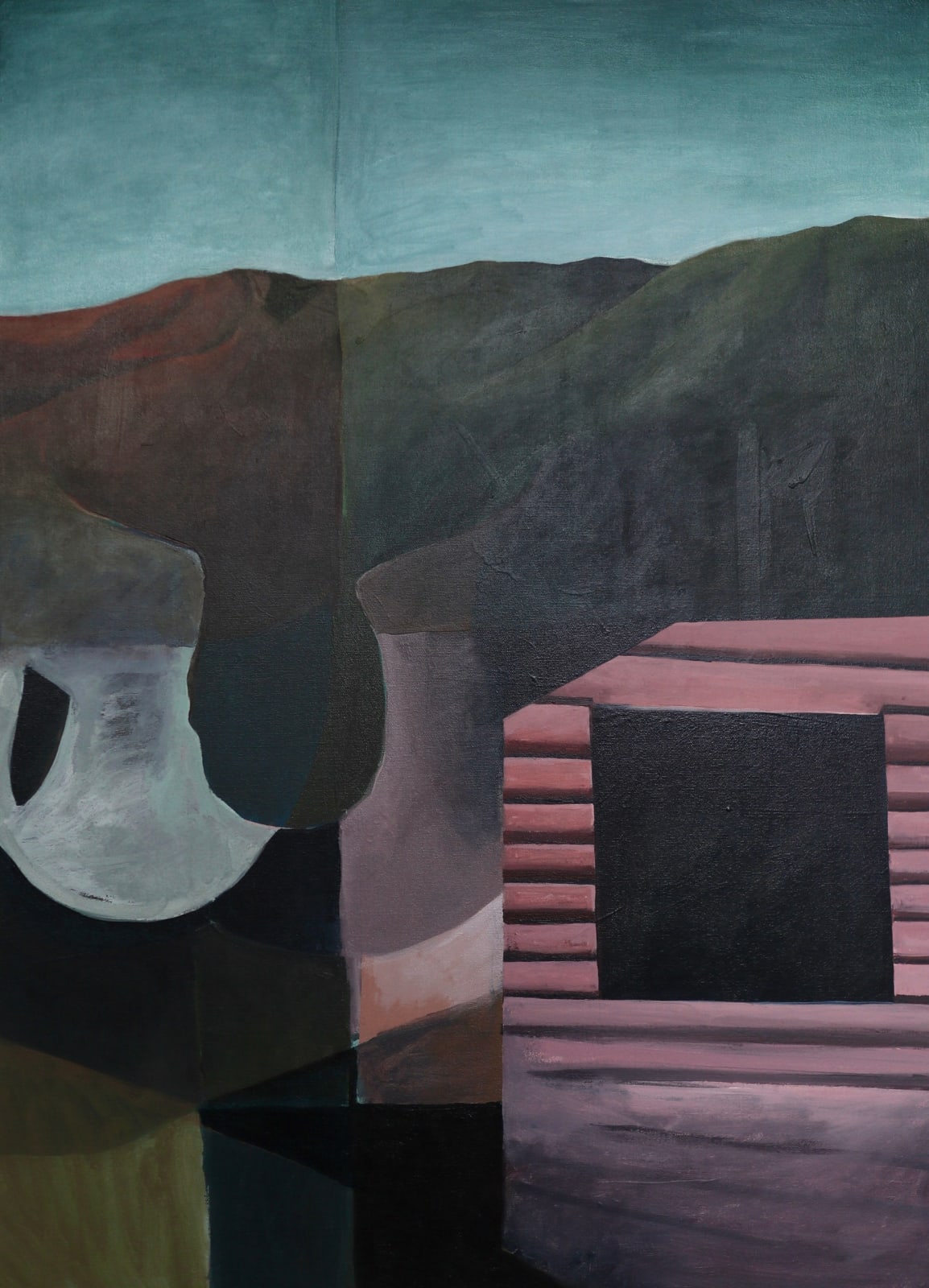 Llenyd Price, Pink walls , 2024