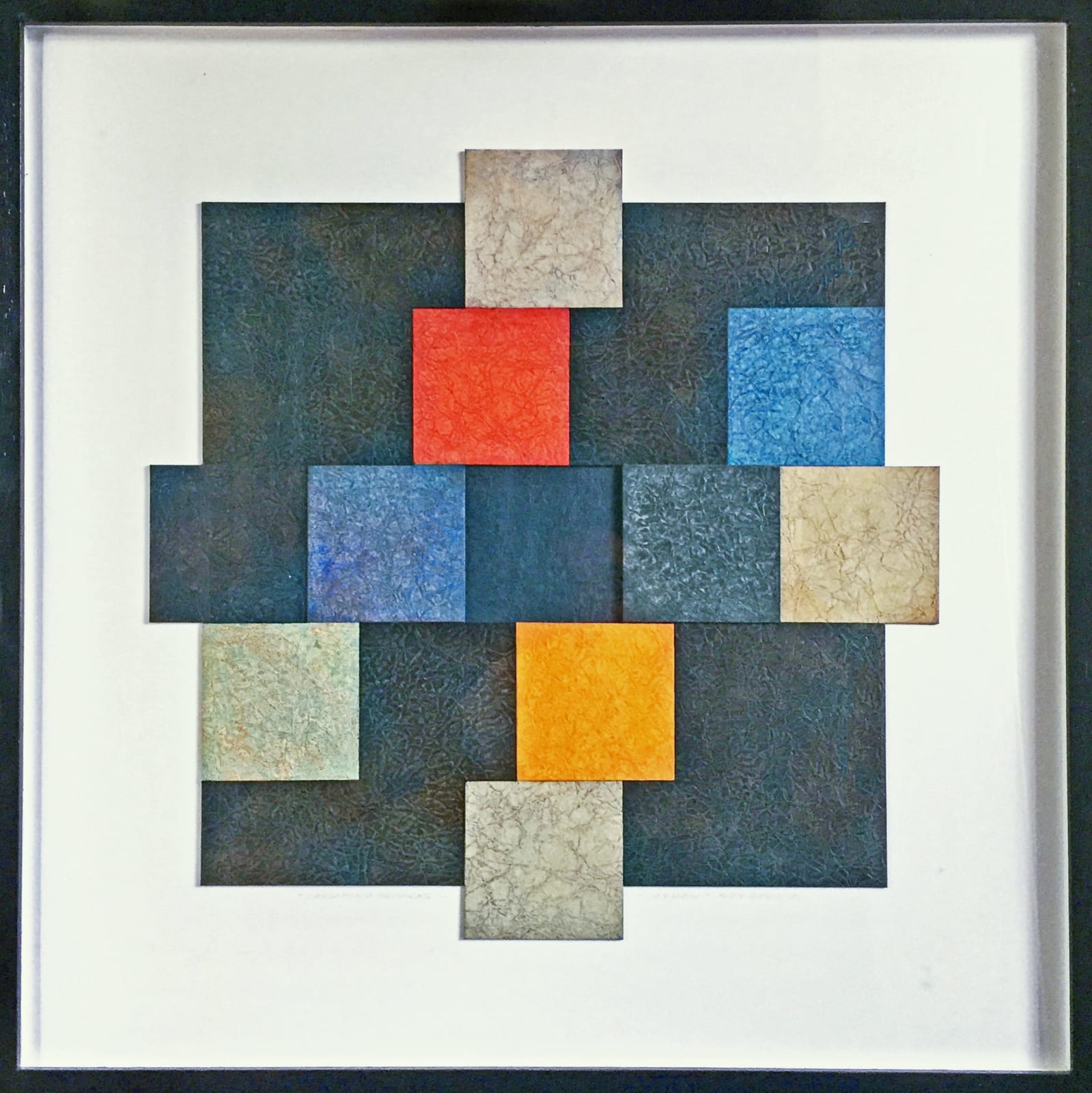 Roy Good, Cascading Squares - Study, 2023