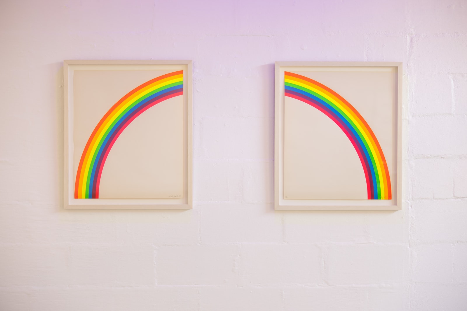 Billy Apple, Rainbow 1965 (Left & Right), 1965