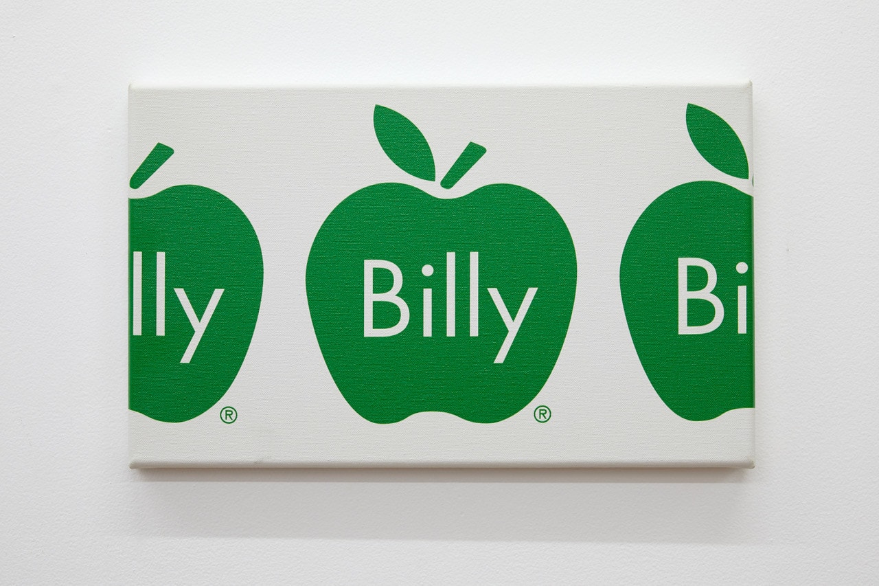 Billy Apple, Frieze (Green Apple on White), 2018