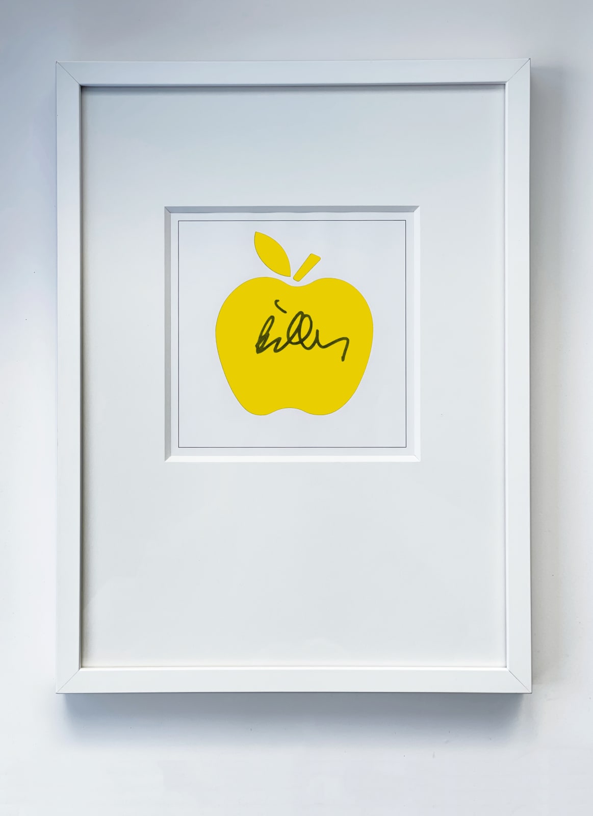 Billy Apple, Yellow Apple, 2018