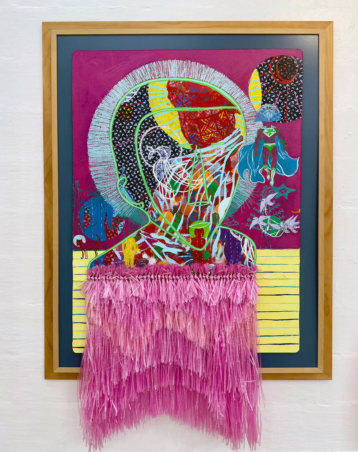 Telly Tuita, Twin Figure - Pink, 2021