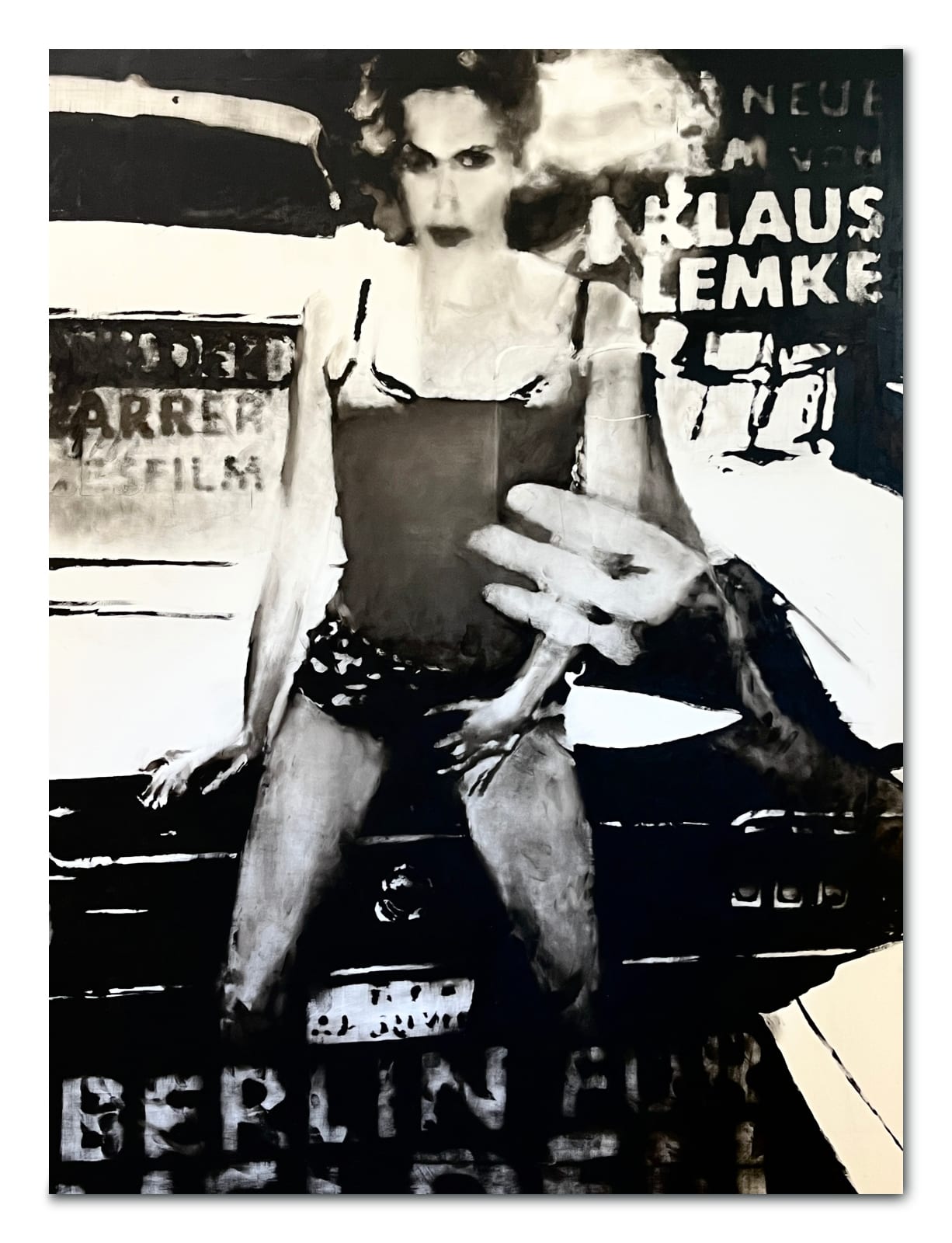 Florian Süssmayr, Selbstportrait (Berlin für Helden, Klaus Lemke), 2025