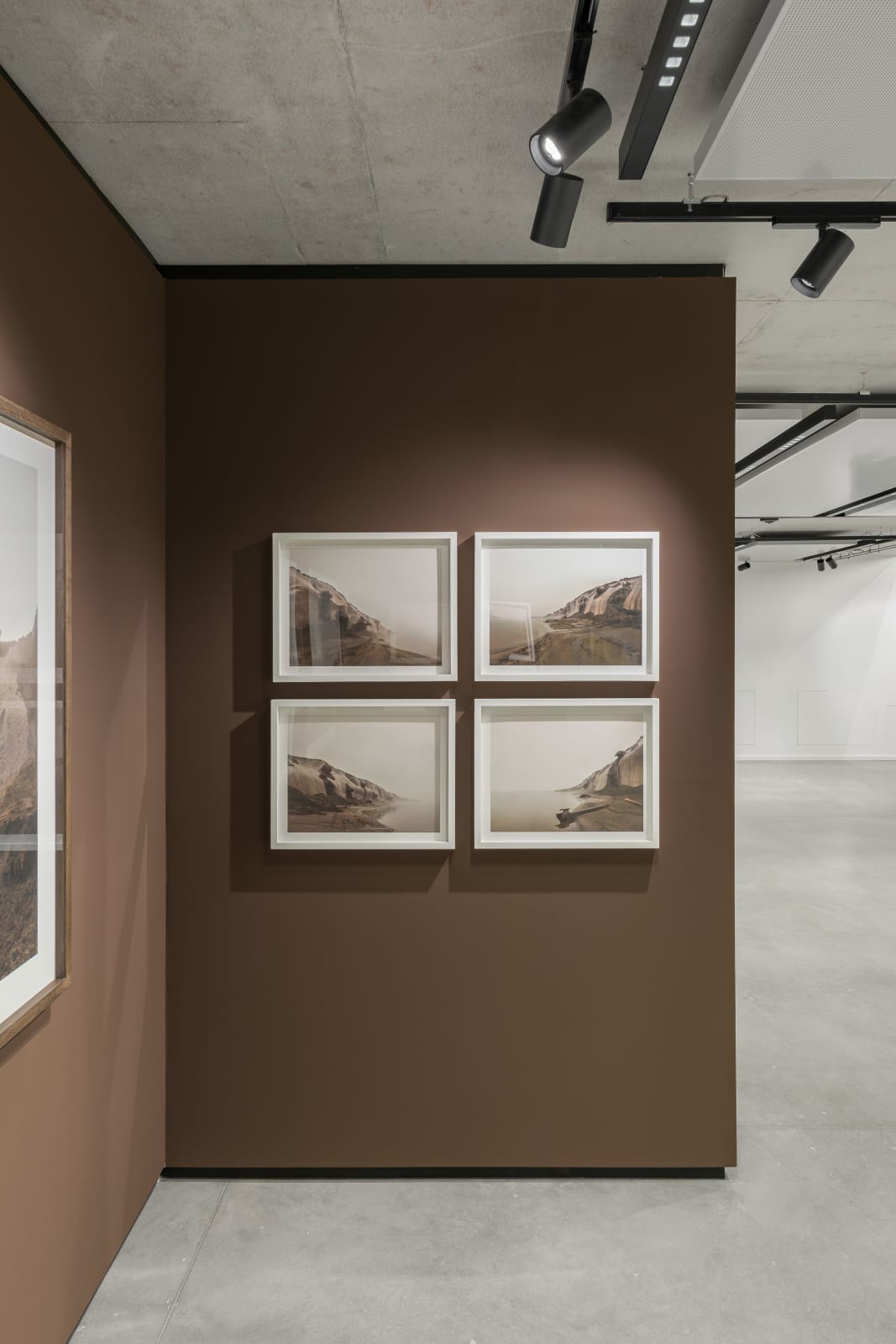 Olaf Otto Becker, Walking along Permafrost Cliffs 4-tlg. V2, 2019