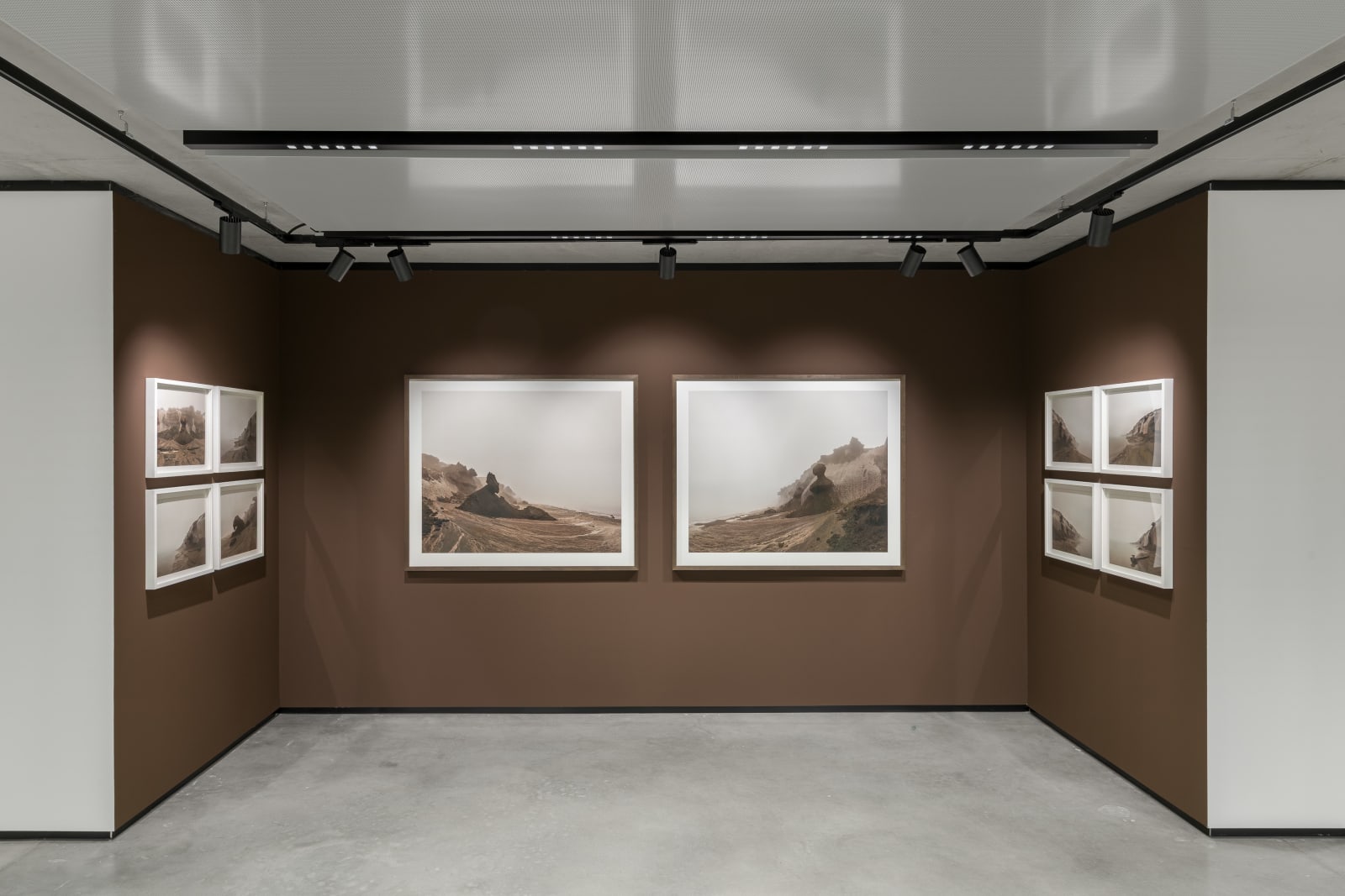 Olaf Otto Becker, Walking along Permafrost Cliffs 4-tlg. V2, 2019