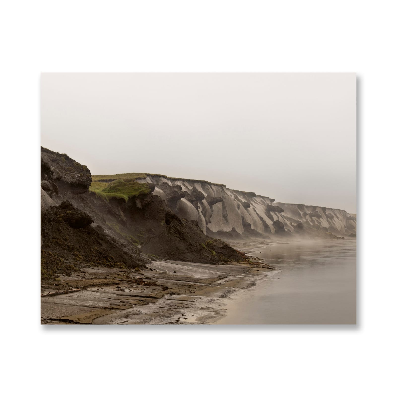Olaf Otto Becker, Walking along Permafrost Cliffs 5-tlg., 2019
