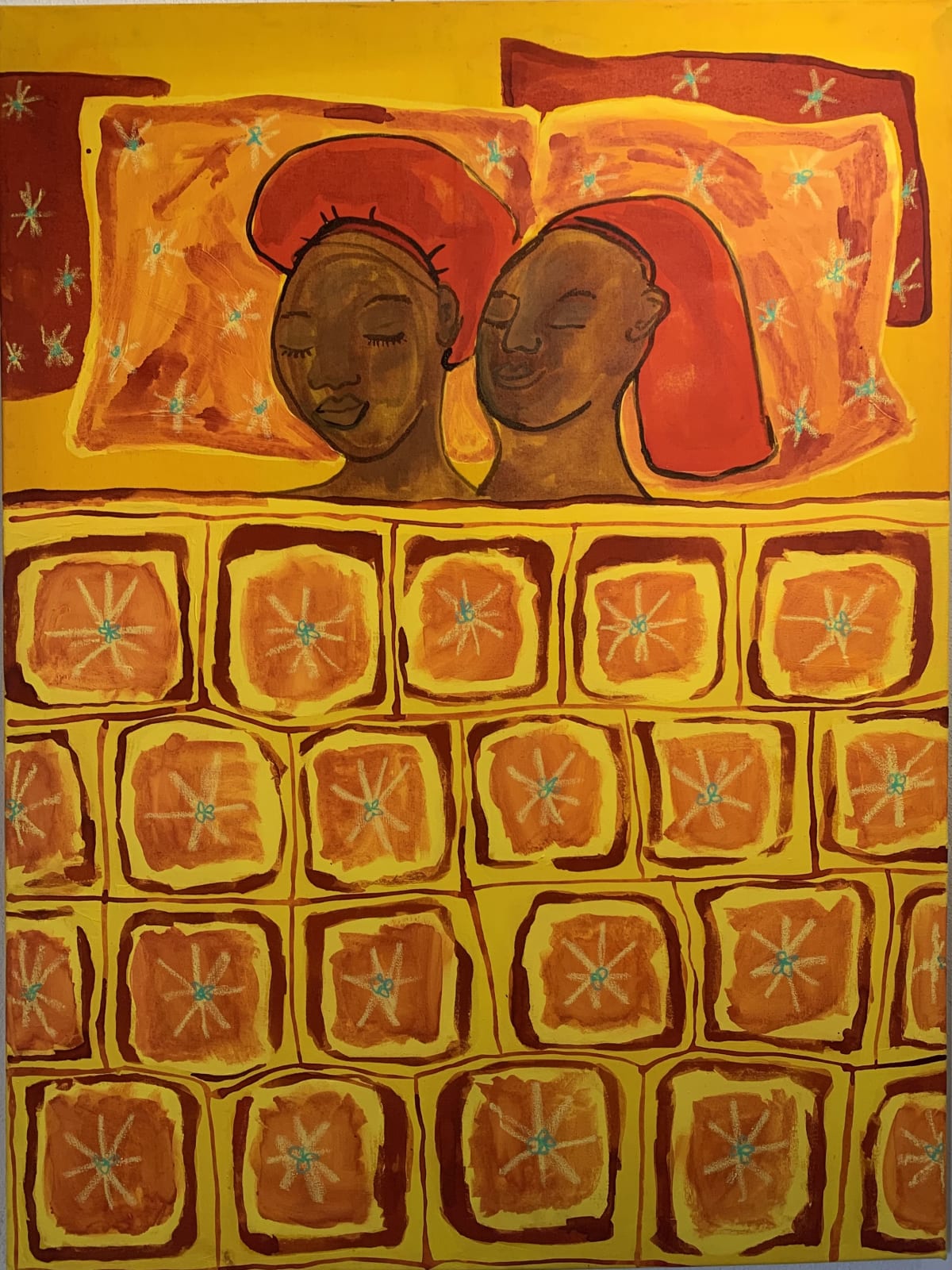 Sola Olulode, Printed Sheets, 2021