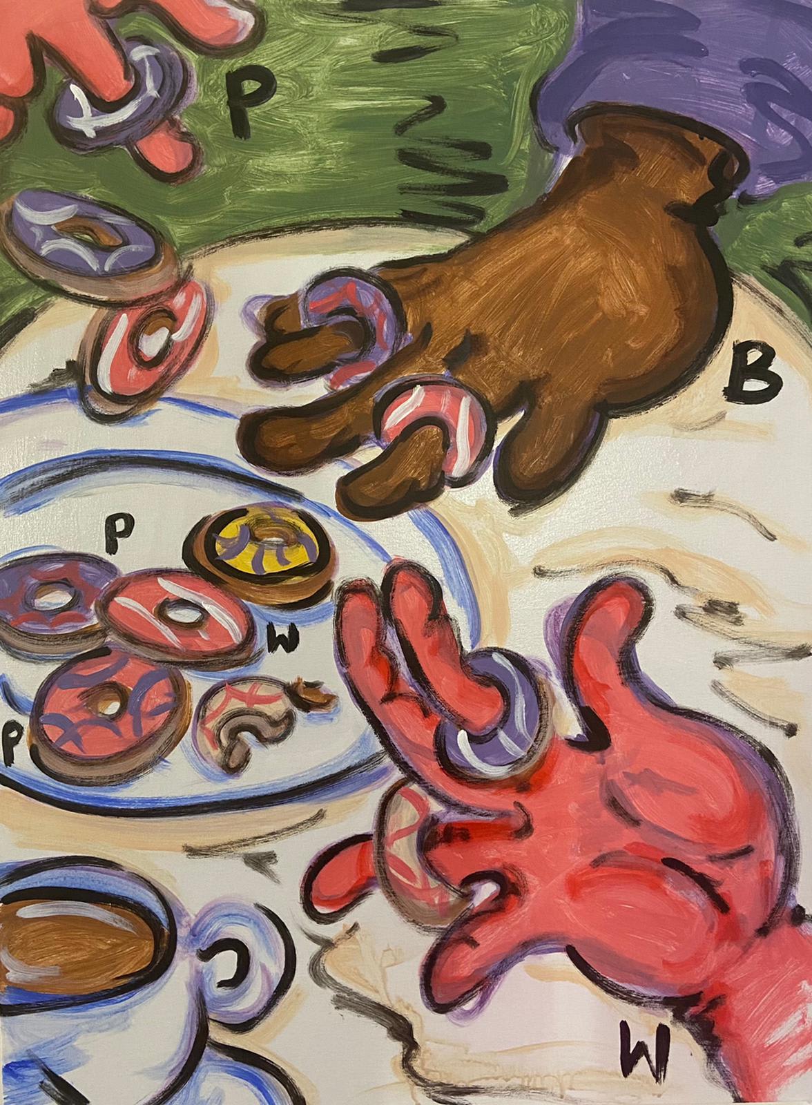 Olivia Sterling, Party Rings with Tea, 2020