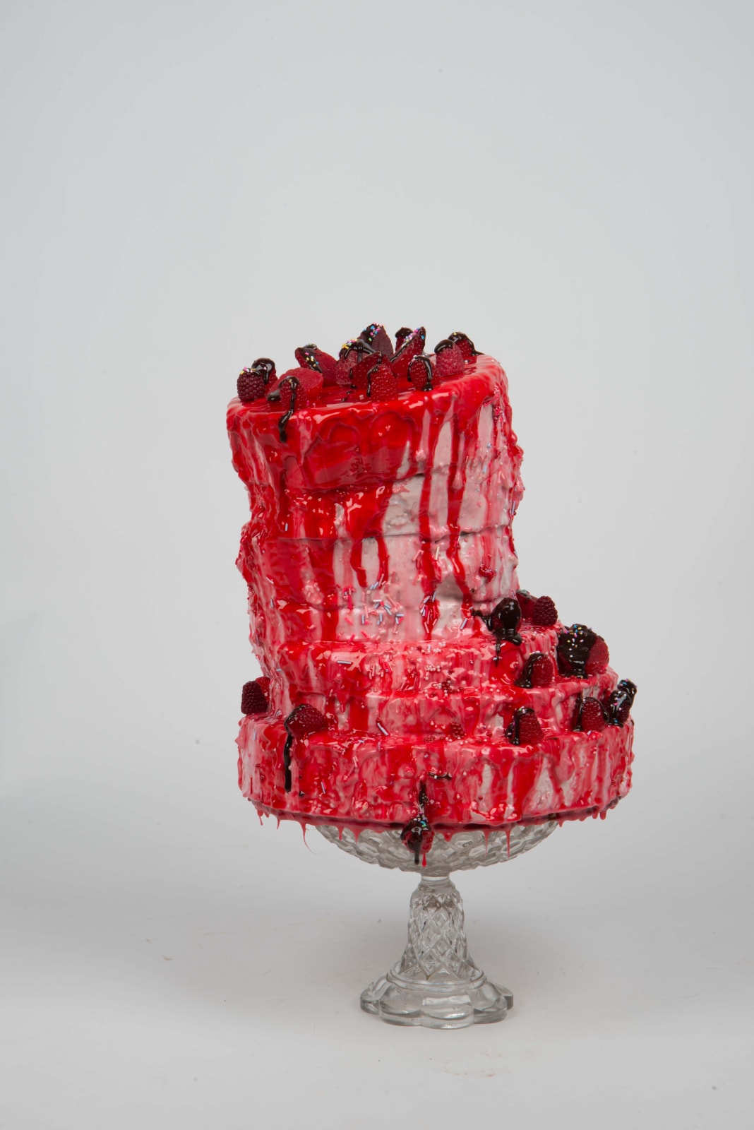 Vincent Olinet, Fausse tentation glacée aux fruits rouges, 2021