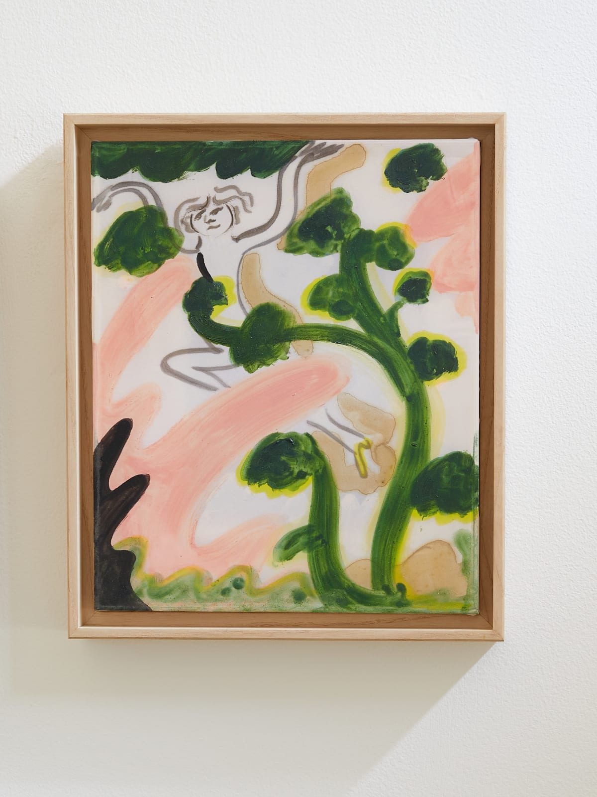 Yulia Iosilzon, Beanstalk Blooming, 2021