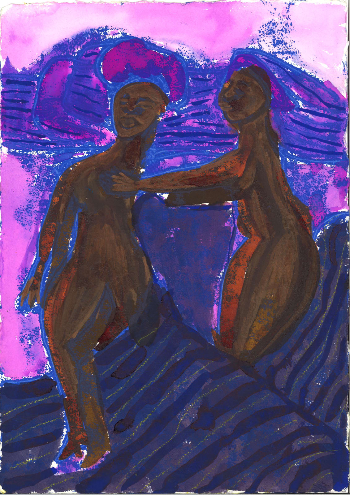Sola Olulode, Striped Covers, 2021