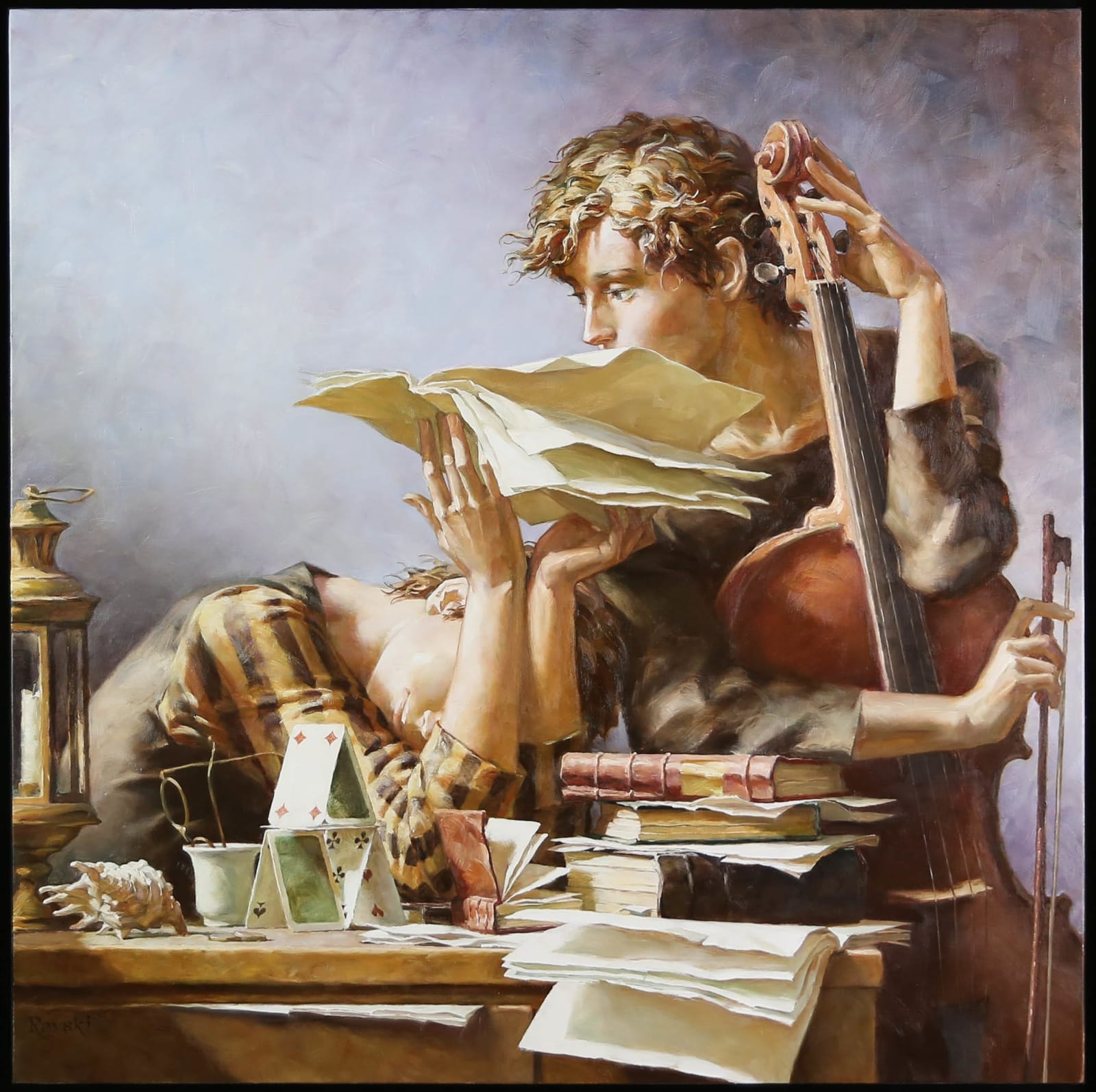 Alexej RAVSKI, Les élèves, 2022